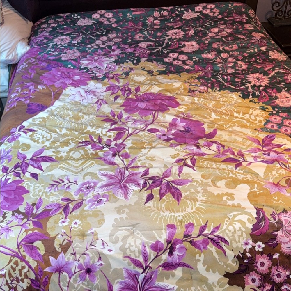 Anthropologie Velvet Orla Quilt - Queen - Picture 3 of 6